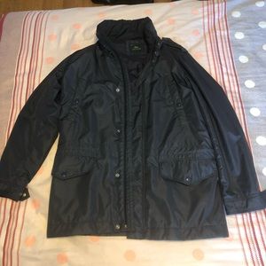 Lacoste Men’s 48/3 Black Collar Zip Jacket Vintage